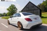 Mercedes-Benz C63 S AMG Sedan by ATT-Tec and KW on ADV.1 Wheels (ADV5.2MV2CS) 2015 года